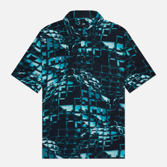 Мужская рубашка Edwin World Of Tomorrow All Over Print Twill, цвет синий
