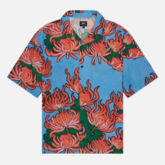 Мужская рубашка Edwin Kiku All Over Print Cretonne, цвет голубой