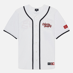 Мужская рубашка Edwin Edwin Baseball Mesh, цвет белый