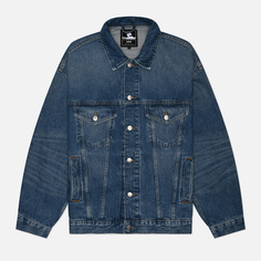 Мужская джинсовая куртка Edwin EU-Trucker Arctic Blue Denim 14.6 Oz, цвет синий