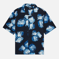 Мужская рубашка Edwin Ice Cube All Over Print Twill, цвет синий