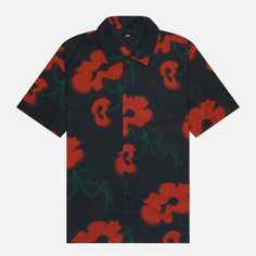 Мужская рубашка Edwin Garden Society All Over Print Voile, цвет чёрный