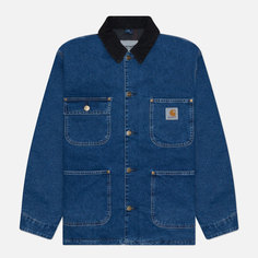 Мужская джинсовая куртка Carhartt WIP OG Chore Coat, цвет синий