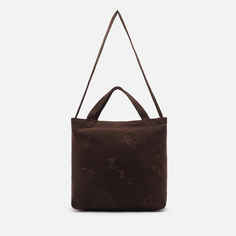 Сумка Edwin Denim Tote Mopac PFD 10.75 Oz, цвет коричневый