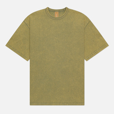 Мужская футболка FrizmWORKS OG Vintage Dyeing Half, цвет жёлтый