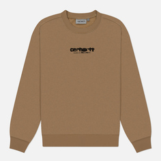 Мужская толстовка Carhartt WIP Ink Bleed, цвет бежевый