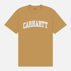 Мужская футболка Carhartt WIP University, цвет жёлтый
