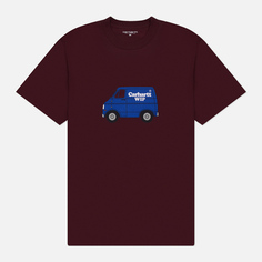 Мужская футболка Carhartt WIP Mystery Machine, цвет бордовый