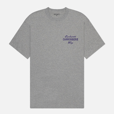 Мужская футболка Carhartt WIP Mechanics, цвет серый