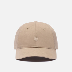 Кепка Carhartt WIP Madison Logo, цвет бежевый