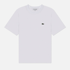Мужская футболка Lacoste Classic Fit Embroidered Crocodile, цвет белый