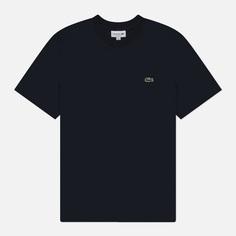 Мужская футболка Lacoste Classic Fit Embroidered Crocodile, цвет синий