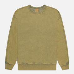 Мужская толстовка FrizmWORKS OG Vintage Dyeing Crew Neck, цвет жёлтый