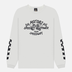 Мужской лонгслив FrizmWORKS Motors Speedway, цвет белый
