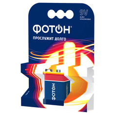 Батарейки, аккумуляторы батарейка ФОТОН 6LR61 КP1 1шт