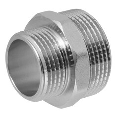 Фитинги ниппель переходной MPF 1.1/4"х1" НР латунь резьба