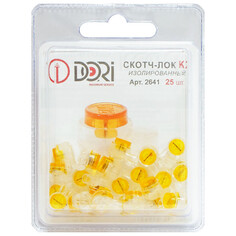 Клеммы, зажимы скотч-лок изолированный (К2), 25 шт Dori
