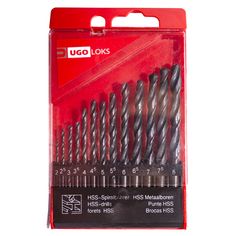 Наборы сверл набор сверл по металлу UGO LOKS 2-8мм 13шт