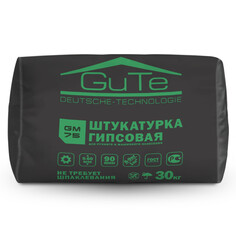 Штукатурка гипсовая штукатурка гипсовая GUTE GM75 30кг, арт.тов-Gm75