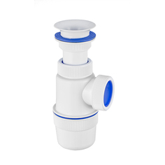 Сифоны сифон для раковины VIRPLAST Элит 1 1/2"х40мм белый Wirquin