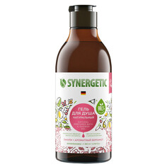 Гели для душа гель для душа SYNERGETIC Пачули и Ароматный бергамот парфюмированный 380мл