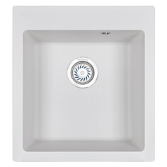 Мойки из искусственного камня мойка GRANULA 465х510х200мм арктик кварц