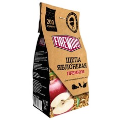 Щепа для копчения щепа для копчения FIREWOOD 200г яблоневая