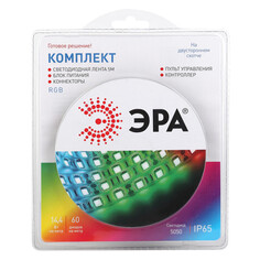 Ленты светодиодные готовые комплекты лента светодиодная ЭРА LED 72Вт IP65 RGB 5м ERA