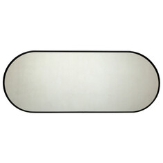 Зеркала зеркало овальное в металлической раме LAZATO 450х1100х40мм черный Home Decor