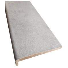 Комплектующие для межкомнатных дверей наличник ДВЕРИ ГУД Бетон снежный 70мм плоский телескопический