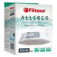 Пылесборники пылесборники FILTERO FLS 01 (4) Allergo для Electrolux, Philips