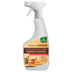 Средства для саун, бань, бассейнов средство чистящее PROSEPT Universal Wood для полков в банях и саунах спрей 500мл
