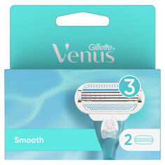 Сменные элементы к станкам для бритья кассеты GILLETTE Venus 2шт