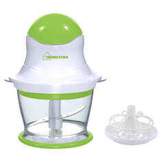 Измельчители электрические измельчитель HOMESTAR HS-2023 300Вт 0,8л бел/зел.