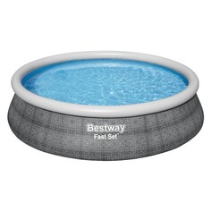 Бассейны бассейн надувной BESTWAY 457х457х107см 12362л