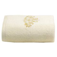 Полотенца полотенце махр. CLEANELLY Джорджио 70х140см молочное, арт.ПЦ725-20,цв218