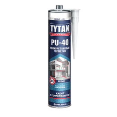 Герметики герметик полиуретановый TYTAN Professional PU 40 310мл белый, арт.66244