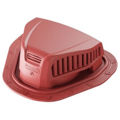 Кровельная вентиляция аэратор точечный DOCKE Pie Next для гибкой черепицы и фальцевой кровли красный