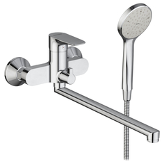 Смесители для ванны смеситель для ванны REDBLU by DAMIXA Origin Evo 2 длинный излив хром