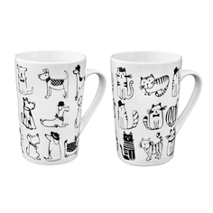 Кружки кружка ATMOSPHERE Cats&Dogs 440мл фарфор Atmosphere®