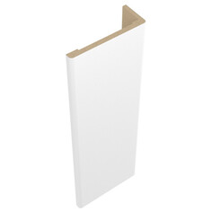 Комплектующие для межкомнатных дверей наличник BELWOODDOORS белый телескопический