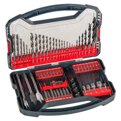 Наборы оснастки набор бит сверл головок KWB 62предметов