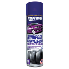 Очистители шин полироль-чернитель шин RUNWAY RW6184 650мл аэрозоль