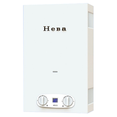 Газовые колонки водонагреватель газовый NEVA 4511 22кВт белый
