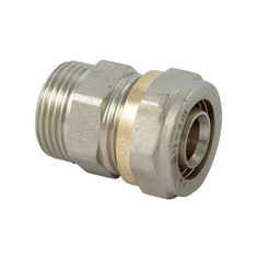 Фитинги соединитель обжим ALTSTREAM 16 х 1/2" НР