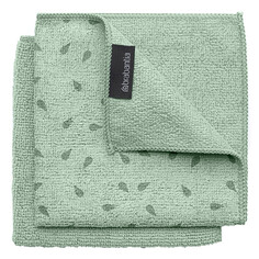 Салфетки универсальные из микрофибры набор салфеток BRABANTIA 2шт 30х30см зеленые микрофибра