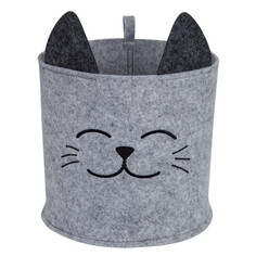 Корзины для белья корзина для хранения eva HOME Котик малый 240х240х220мм 8л