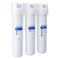 Фильтры проточные "под мойку" фильтр стационарный АКВАФОР Кристалл АН без крана жесткой воды