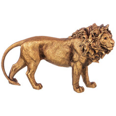 Фигурки и статуэтки статуэтка LEFARD Bronze classic Лев 31х8х18,5см полистоун
