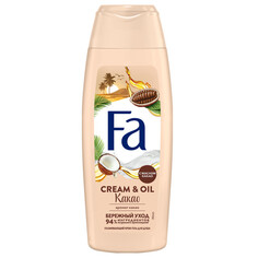 Гели для душа гель для душа FA Cream&Oil Какао 250мл